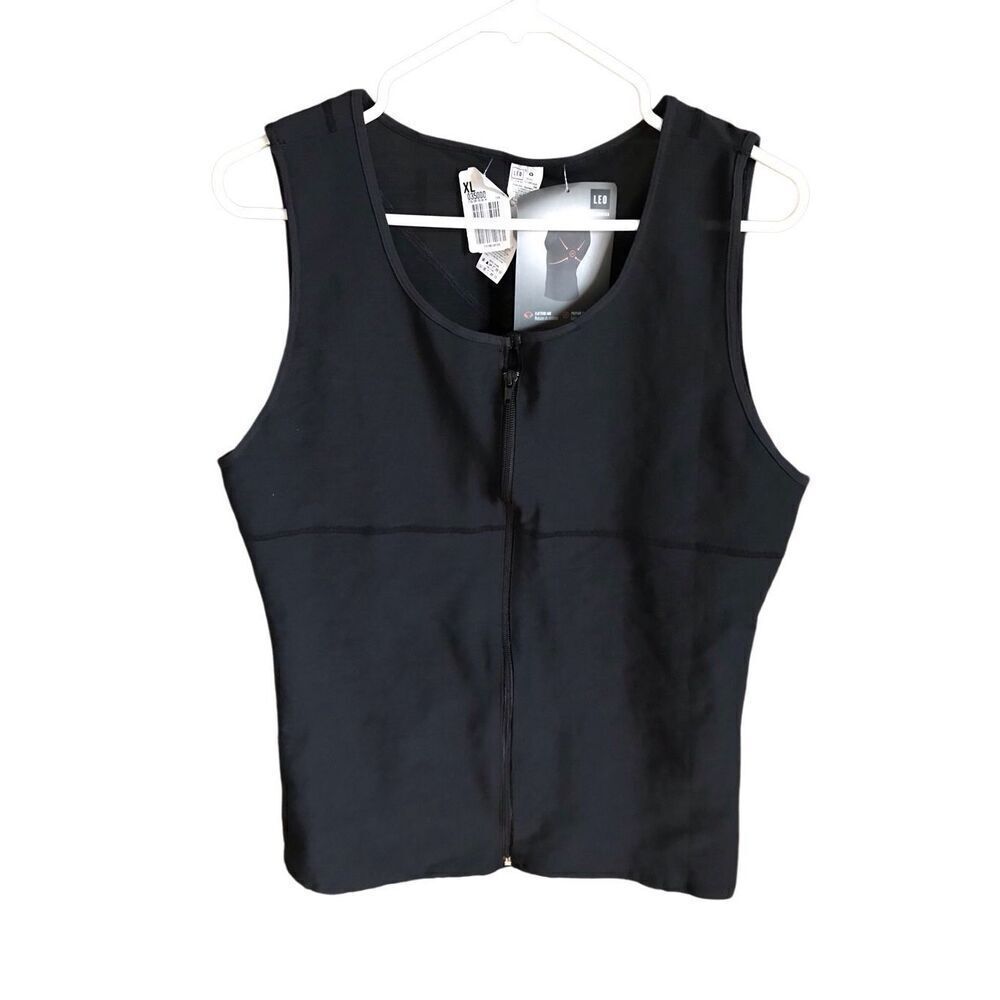 Leonids Max Compression New Size XL sleeveless athletic vest shirt sculpts Abs